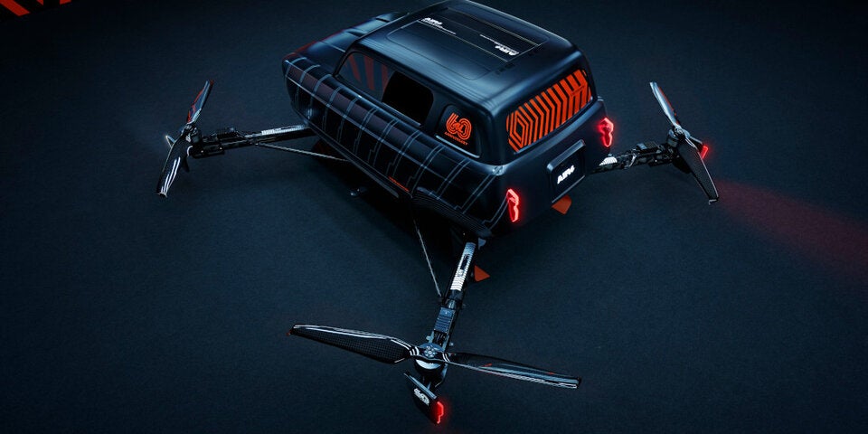 Renault baut einen fliegenden R4