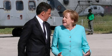 Renzi Merkel