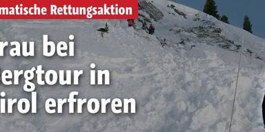 Bergsteigerin in Tirol gestorben