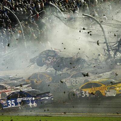 NASCAR: Die Bilder zum Horror-Crash 