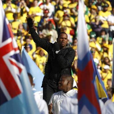 Die Eröffnungsfeier der WM in Südafrika