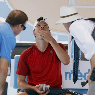 Die Hitze-Fotos von den Australian Open