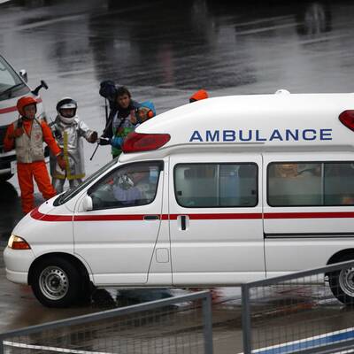 Marussia-Pilot krachte gegen Bergekran: Lebensgefahr!