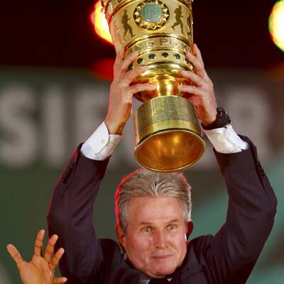 So feiern die Bayern den Pokal-Titel