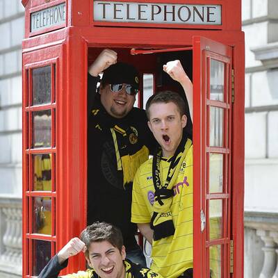 CL-Finale: Deutsche Fans erobern London