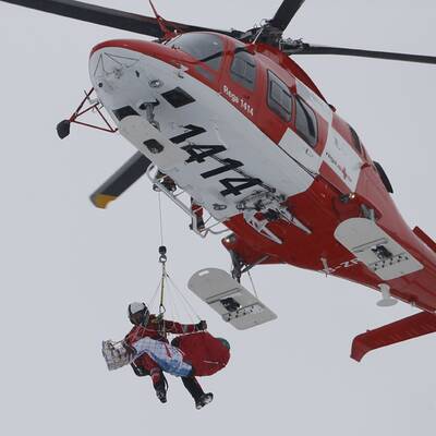 Die Bilder zum Kröll-Crash im Super-G