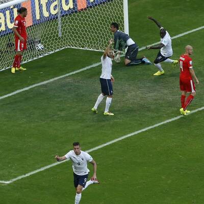 Schweiz vs. Frankreich: Die besten Bilder