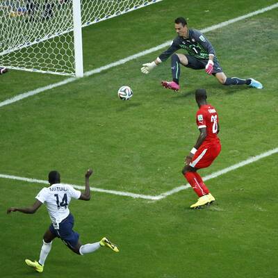 Schweiz vs. Frankreich: Die besten Bilder