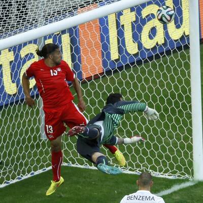 Schweiz vs. Frankreich: Die besten Bilder