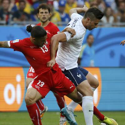 Schweiz vs. Frankreich: Die besten Bilder