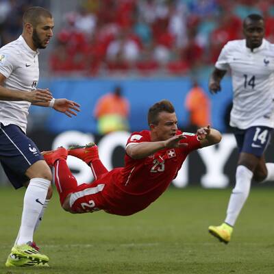 Schweiz vs. Frankreich: Die besten Bilder