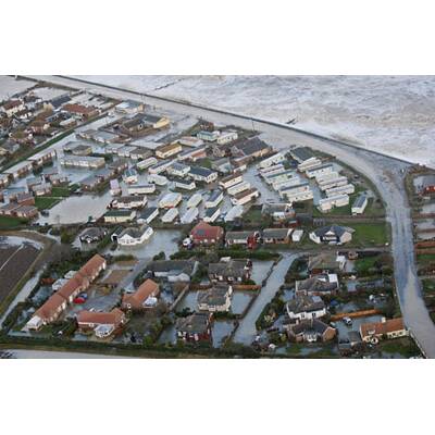 Sturmflut an der Nordsee