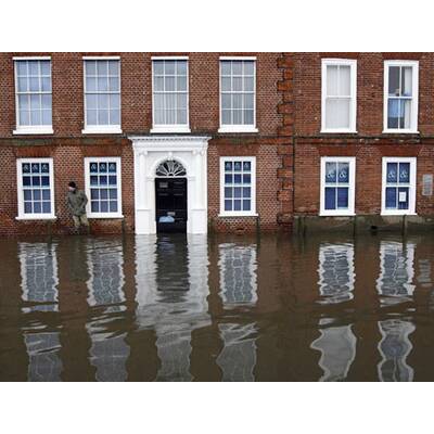 Sturmflut an der Nordsee