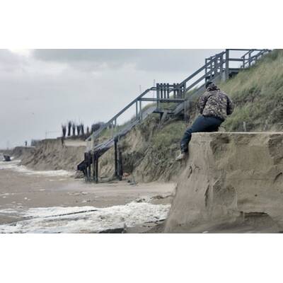 Sturmflut an der Nordsee