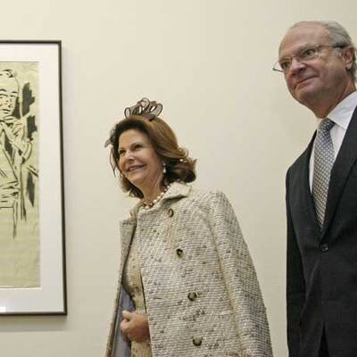 König Carl XVI. Gustaf und Königin Silvia in Wien