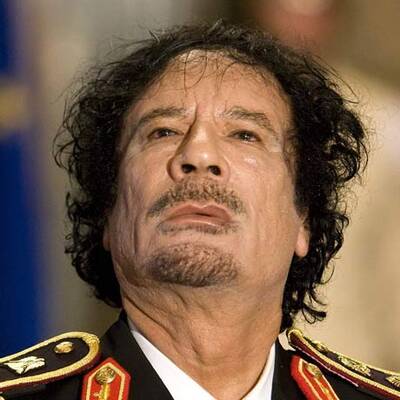 Gaddafi in Rom