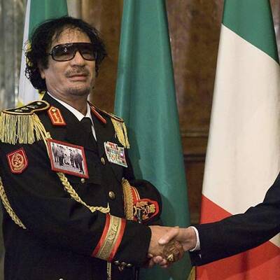 Gaddafi in Rom