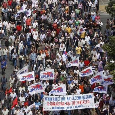 Ausschreitungen in Athen eskalieren