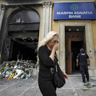 Bereits Kriegszustände in Athen