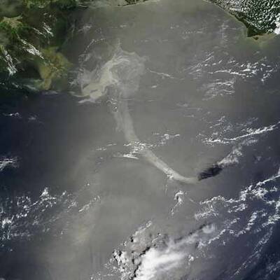 Satellitenbilder des Golfs von Mexiko