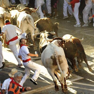 Sanfermines in Pamplona