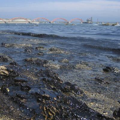 Ölkatastrophe vor China