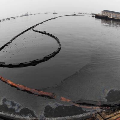 Ölkatastrophe vor China