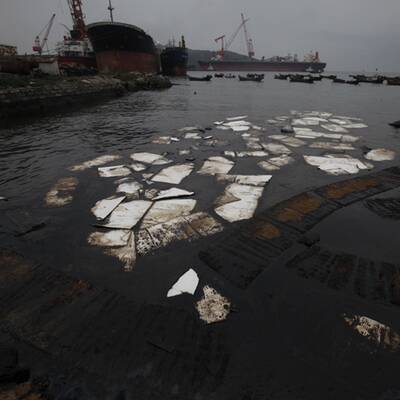 Ölkatastrophe vor China