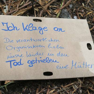 Trauer um Loveparade-Opfer