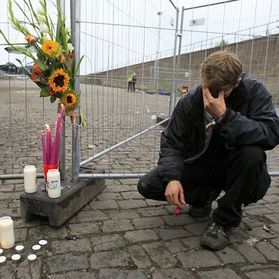 Trauer um Loveparade-Opfer