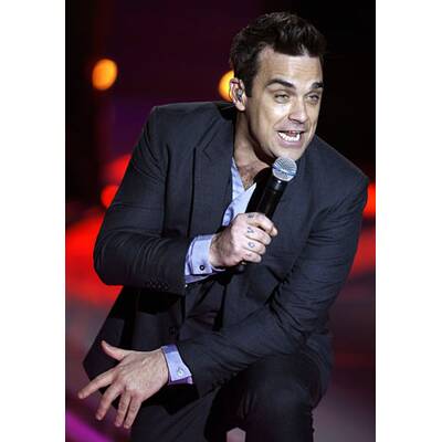 Superstar Robbie Williams