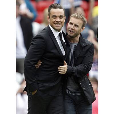 Superstar Robbie Williams