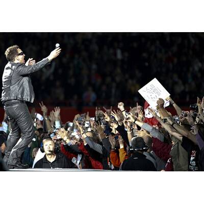 U2 live im Wiener Happel-Stadion: Alle Fotos