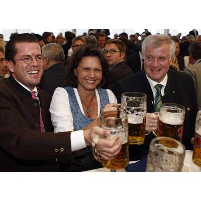 Promis am Oktoberfest in München