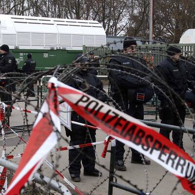 Proteste bei Castor-Transport