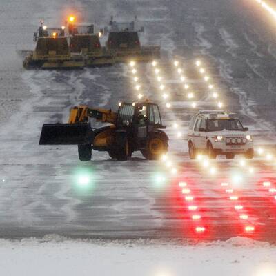 Flughafen Edinburgh/Schottland