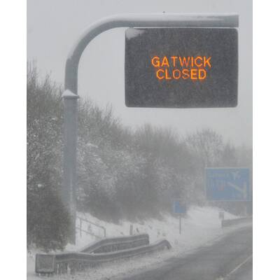 Flughafen Edinburgh/Schottland