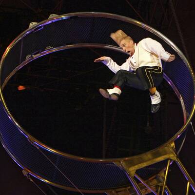 Albert & Charlene bei Zirkus-Festival