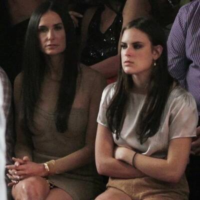 Demi Moore und Tochter Tallulah Willis mit Ashton Kutcher in Brasilien