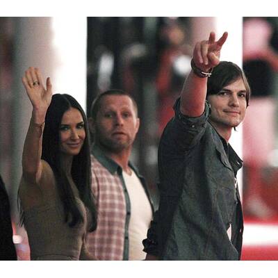 Demi Moore und Tochter Tallulah Willis mit Ashton Kutcher in Brasilien