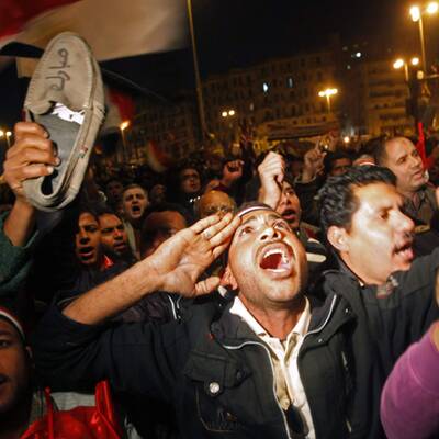 Zunächst Jubel am Tahrir-Platz in Kairo