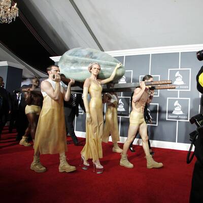 Starauflauf bei den Grammys