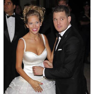 Frisch verheiratet: Michael Buble strahlt nch Trauung