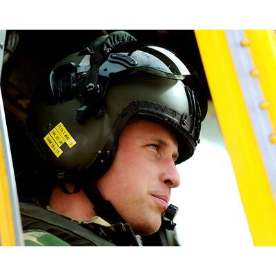 Heeresübung: Prinz William bei der Arbeit