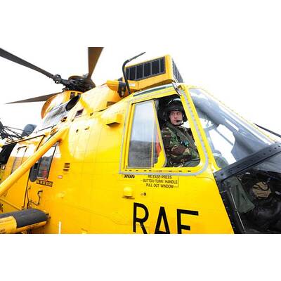 Heeresübung: Prinz William bei der Arbeit