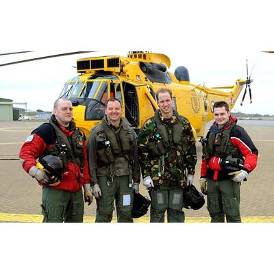 Heeresübung: Prinz William bei der Arbeit