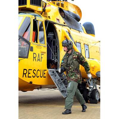 Heeresübung: Prinz William bei der Arbeit