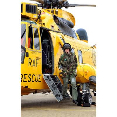 Heeresübung: Prinz William bei der Arbeit