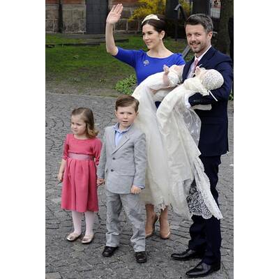 Königliche Zwillinge in Dänemark getauft: Vincent und Josephine