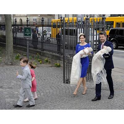 Königliche Zwillinge in Dänemark getauft: Vincent und Josephine